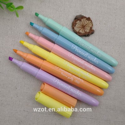 Highlighter Pen with Chisel Tip Fluorescent Marker Pen For Office and School supplies stationery OT-809-2